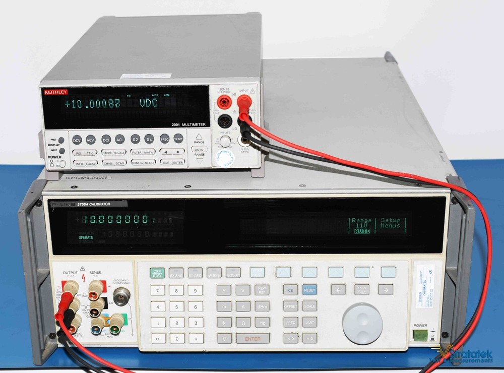 Fluke 5700A Multifunction Calibrator NIST Traceable Calibrated