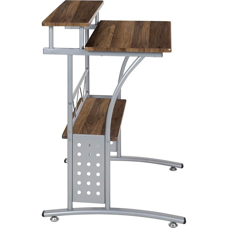 Modern Multi-Space Saving Computer Desk W/ Storage Home Office Dorm Use
