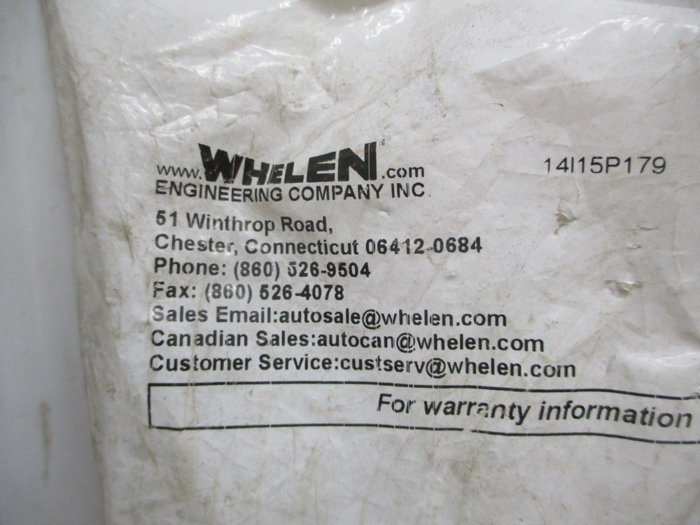 WHELEN 58ec20ar 508e LINEAR STROBE AMBER