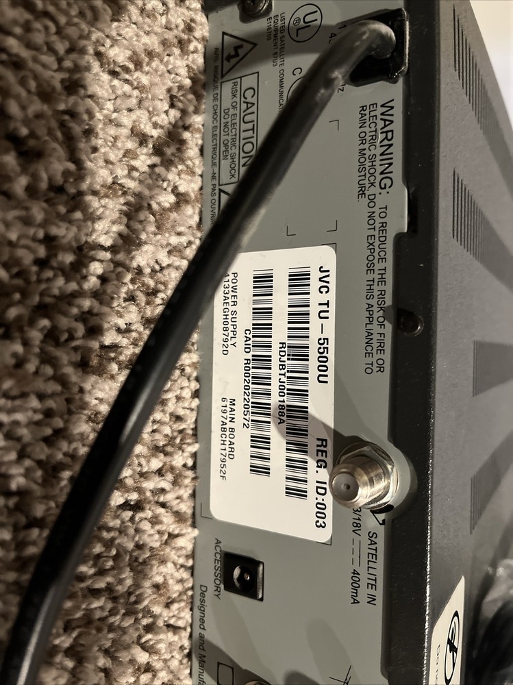 Dish Network JVC 5500 DVR