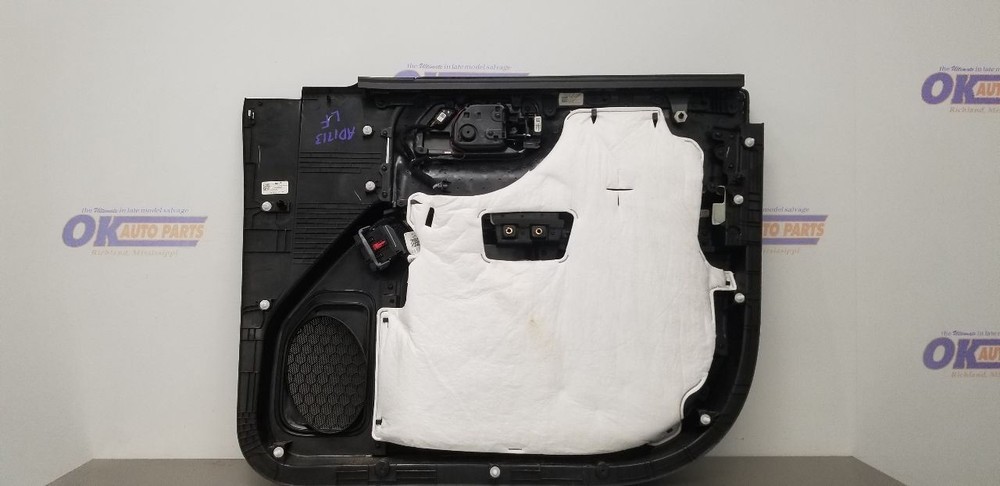 20 GMC SIERRA 1500 ELEVATION DOOR PANEL FRONT LEFT DRIVER BLACK CLOTH