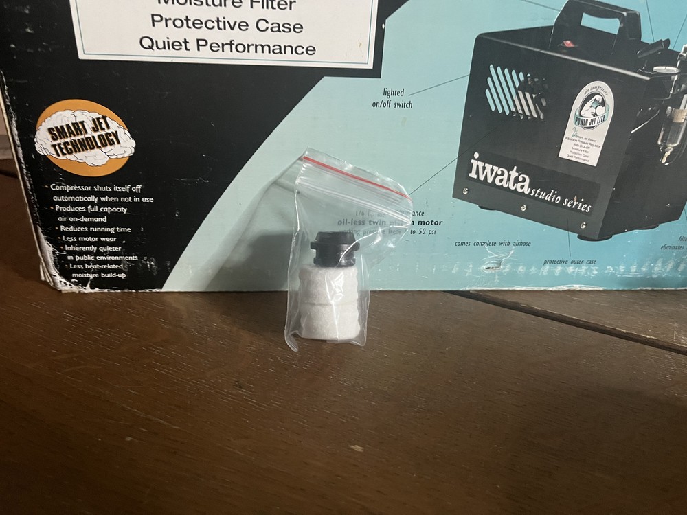 IWATA Power Jet Lite Air Compressor with Accessories