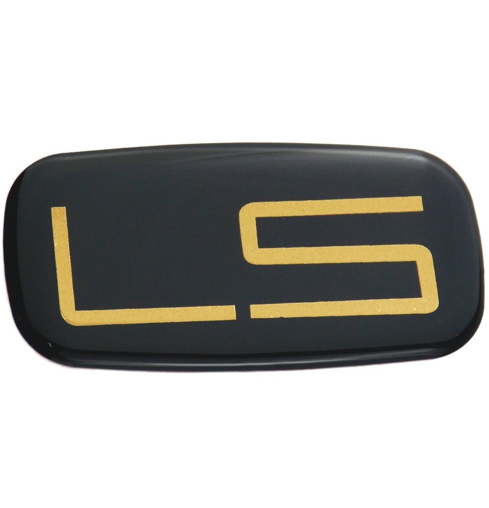 2Pc Black Gold 99-07 Side Body LS Emblems 3D Badges Replacement 15036135
