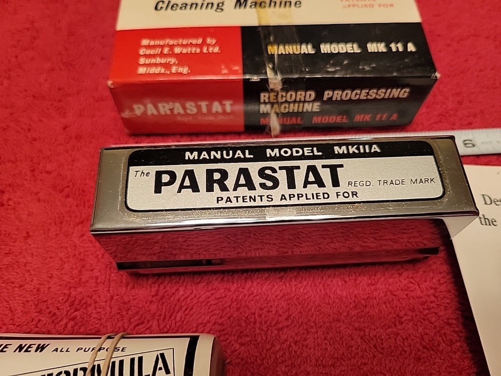 Parastat MK IIA Gramophone Record Cleaning Machine