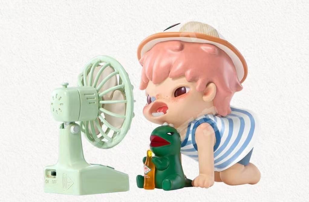 Hirono Back To Play Wind Blows Summer Exhibition Limited Blind Box Toy Gift!