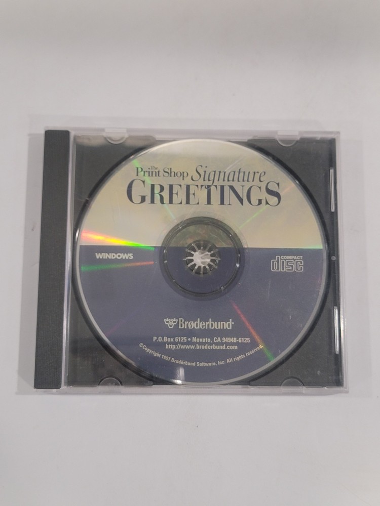 4 Creative PC CD-ROMs - Hallmark Scrapbook Studio, CreataCard, Greeting Cards