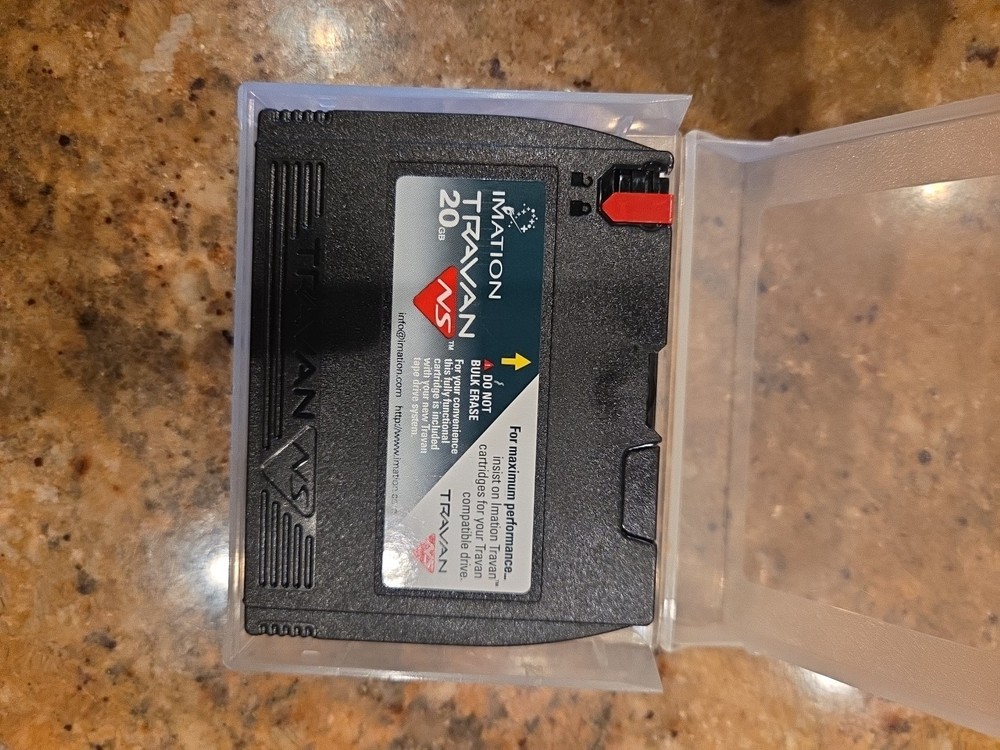 Imation Travan 20GB Data Tape TR-5 Network Series - Vintage