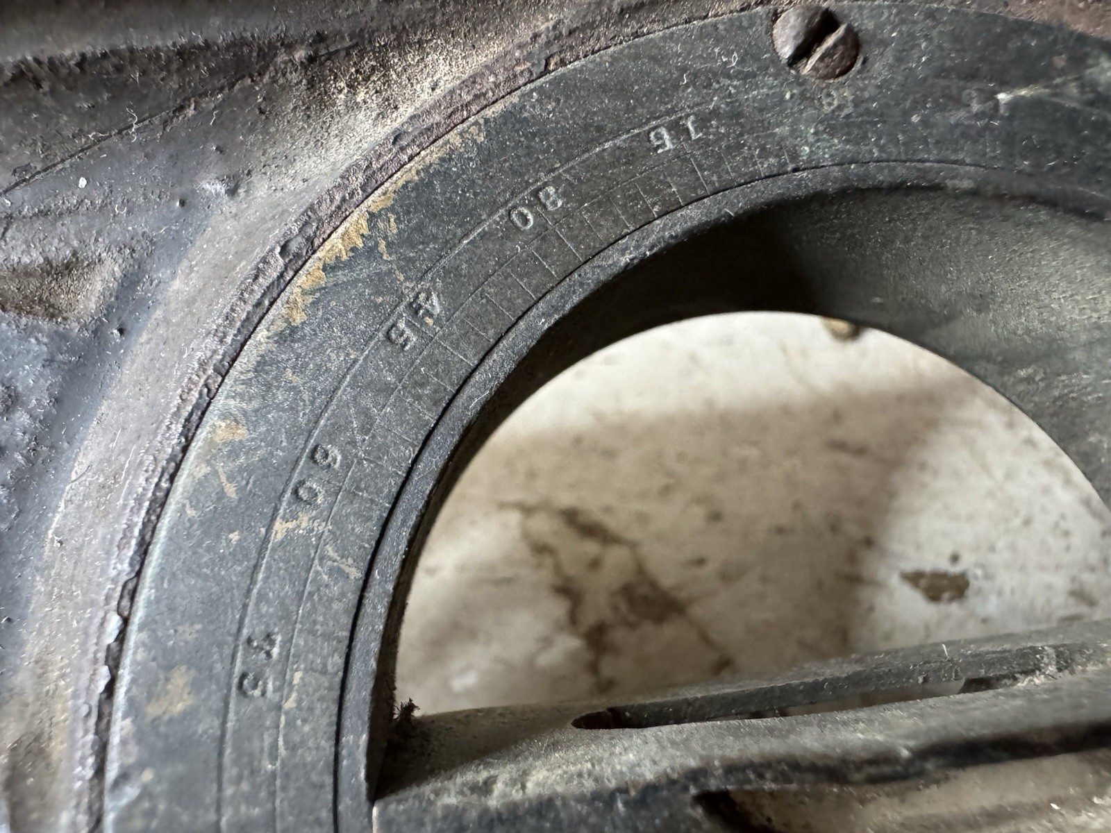 Antique 1867 1868 LL Davis Adjustible Spirit Level Cast Iron 18'' Inclinometer