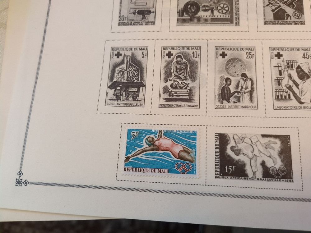 APC Z6413 Scott International pages MALI 1959-1984