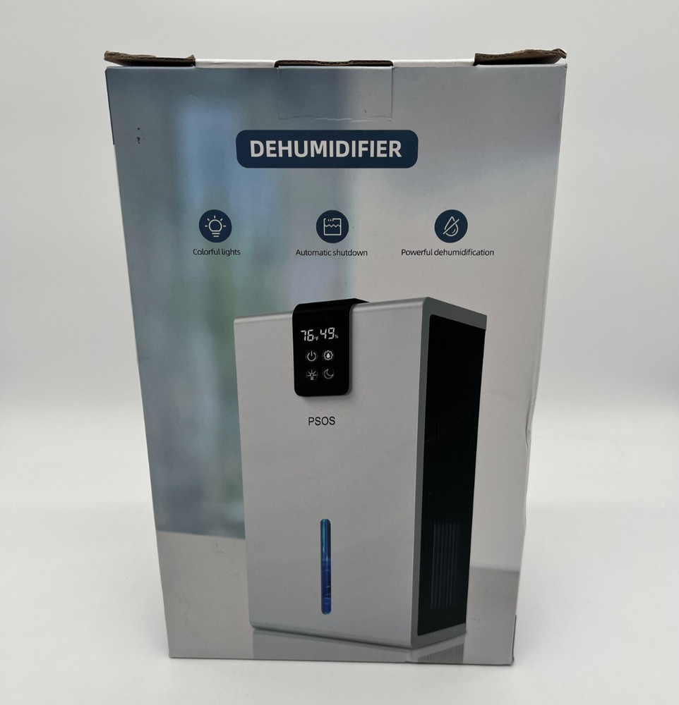 PSOS Dehumidifier for Home with Colorful Lights
