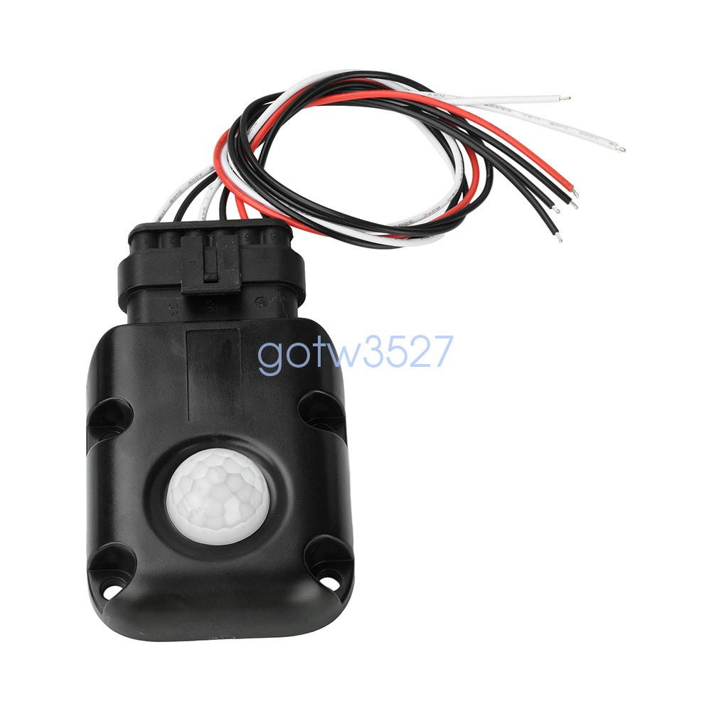 DC6-24V Infrared PIR Motion Sensor Detector LED Outdoor Waterproof Sensor Switch