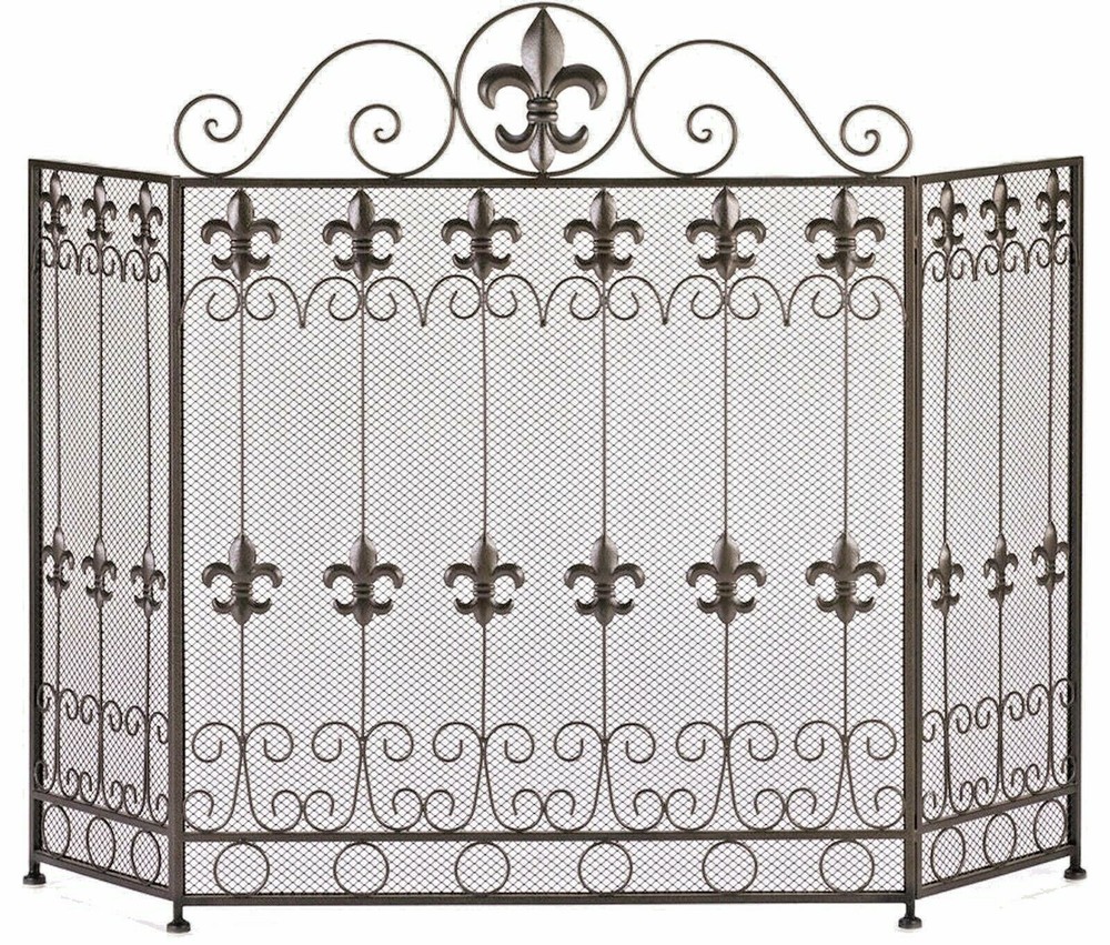FRENCH REVIVAL FIREPLACE SCREEN ** NIB