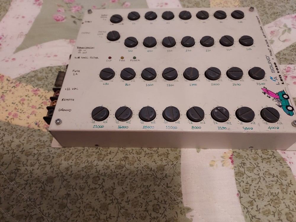 LA Sound LEQ 1030 Third Octane Equalizer/Preamp (Used).