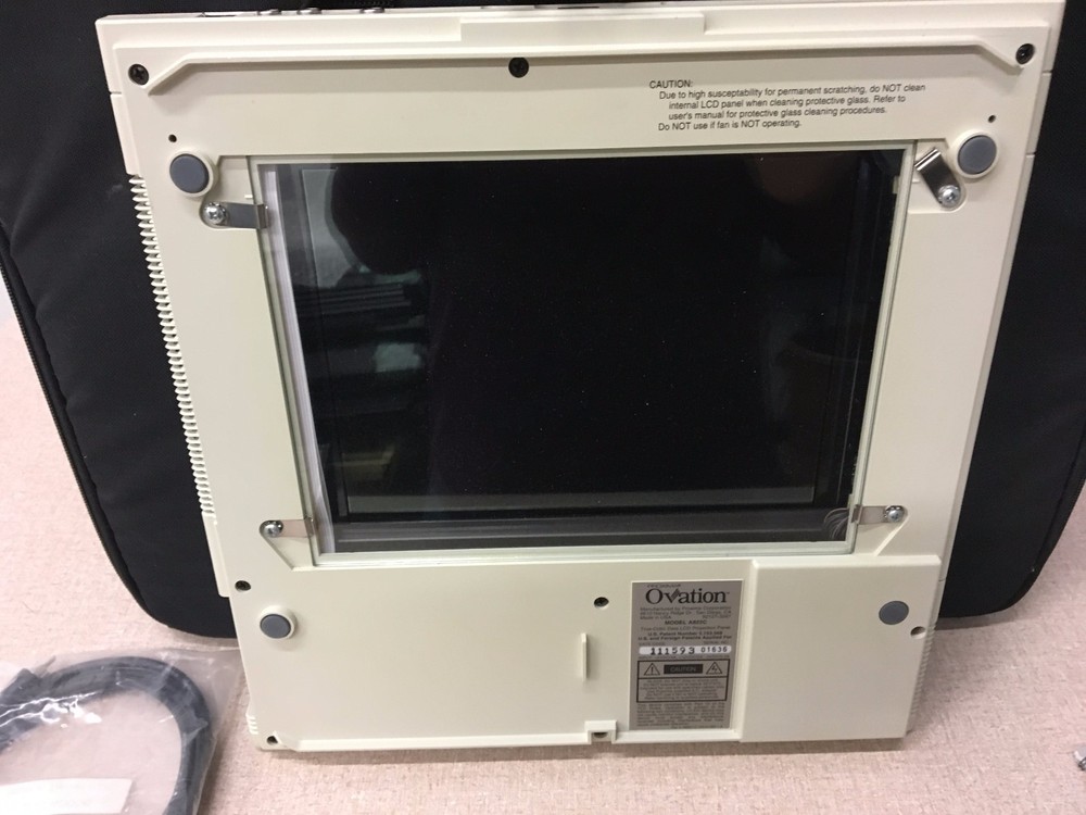 Proxima Ovation LCD Projection Panel A822C with Case & Accessories