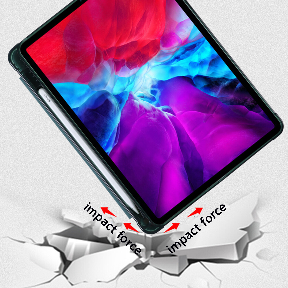 Leather Stand Cover Case For iPad 9.7" 6th 5th Air1 2 Mini 4 5 6 8.3" Pen Holder