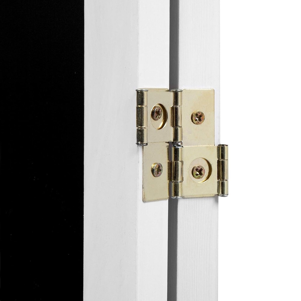 MyGift 3-Panel Folding Chalkboard Room Divider, Writable Privacy Screen