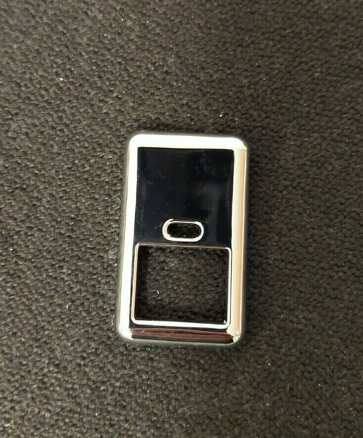Volvo Chrome Plastic Rocker Switch Cover - Plain