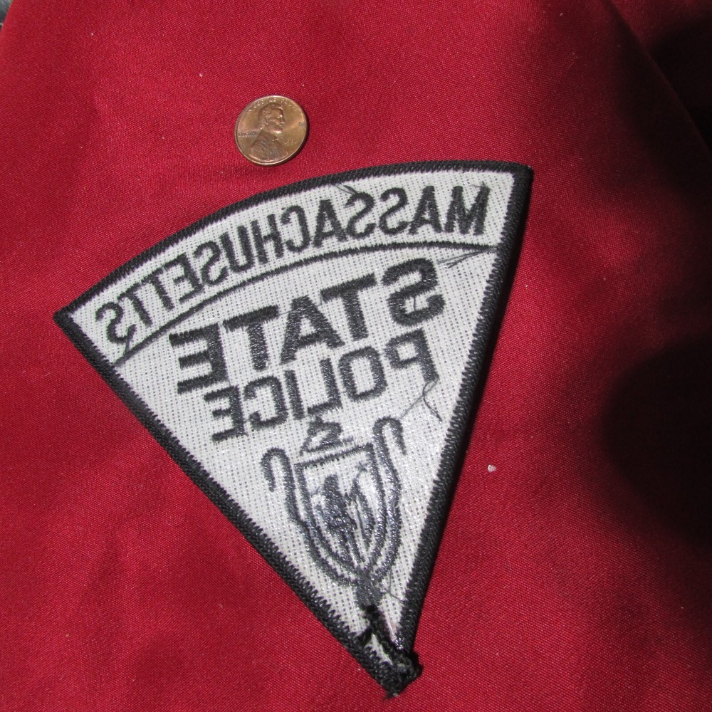 Massachusetts State Police Patch-New