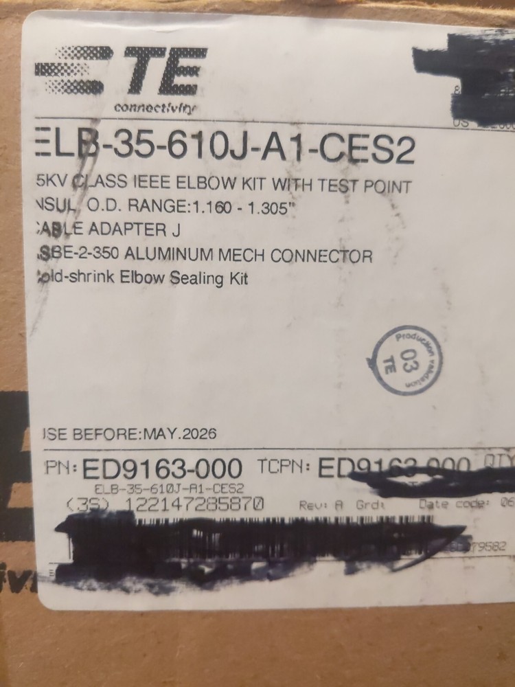 Tyco Electronics ELB-35-610J-A1-CES2... Save Here Now... New