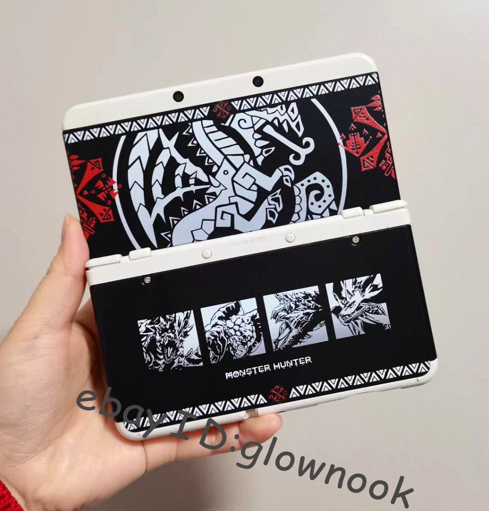 Monster Hunter Dragon & Monsters Pattern Replacement Housing Shell for New 3DS