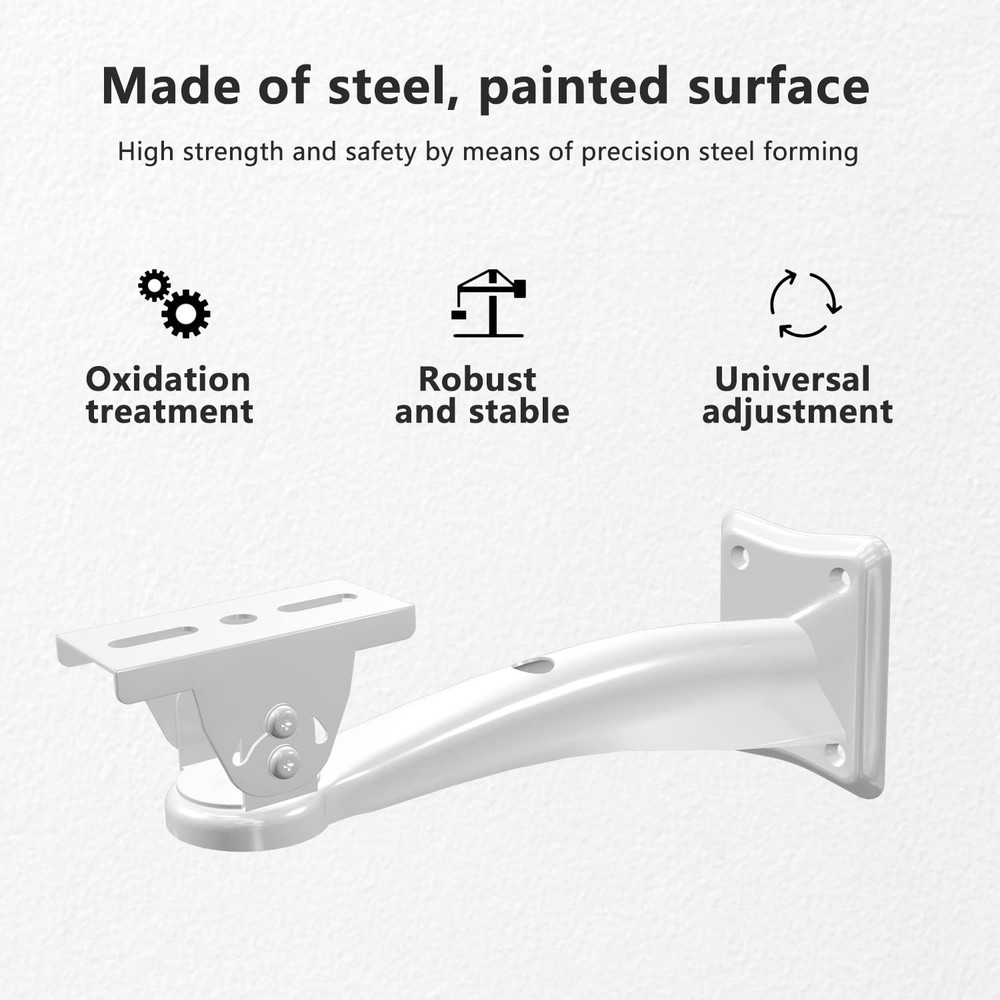 Mini Projector Wall Mount Bracket, Universal 360° Rotation, 7.8in Adjustable ...