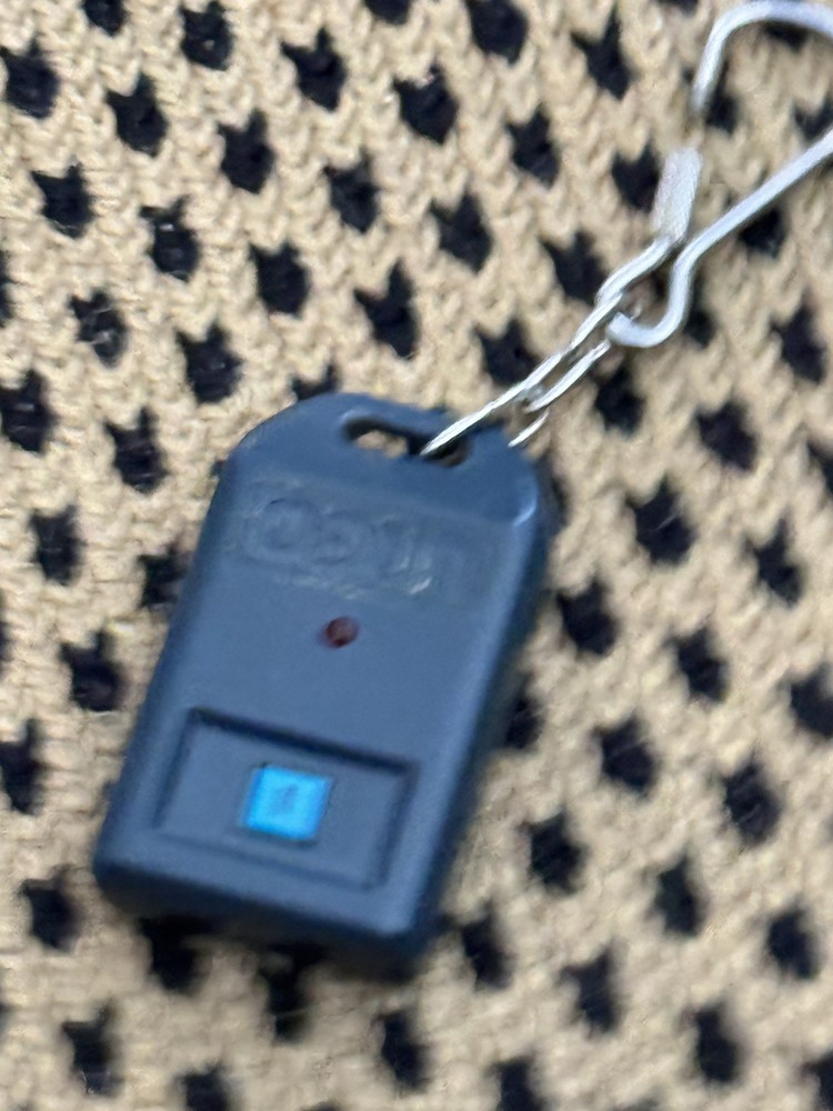 UNGO 1 Button Remote Keyfob Keychain Blue Car Alarm Security Systems