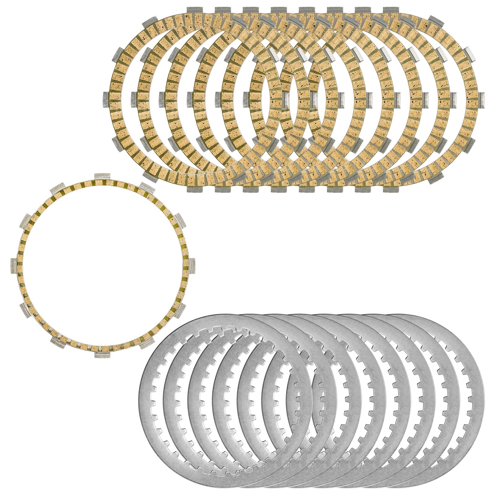 Clutch Plates Kit For Harley Davidson Electra Glide 1998-16 / 37932-98 37913-98