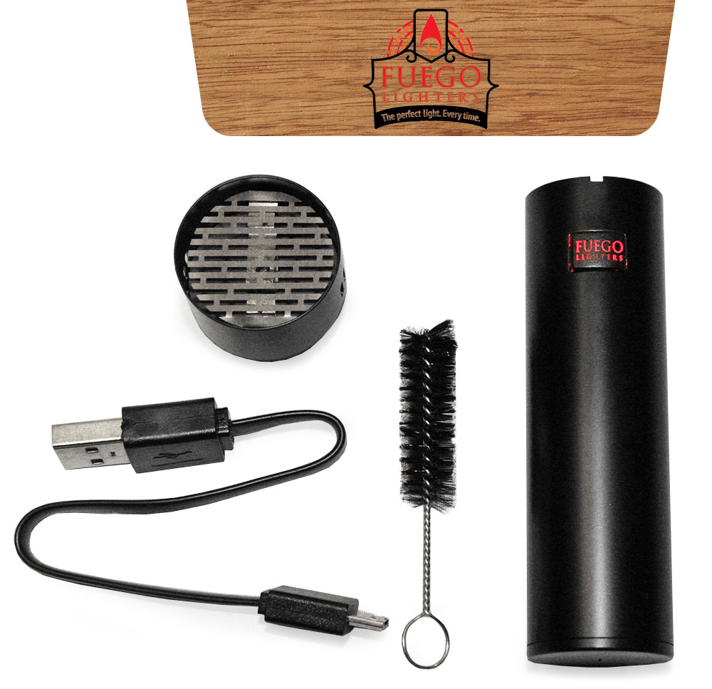 Fuego Electric Lighter - Cigar Lighter - Windproof - USB Lighter