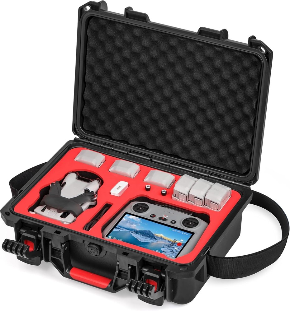 IP67 Drone Hard Case for DJI Mini 3 Pro//Mini4 pro RC2/RC Controller/Battery