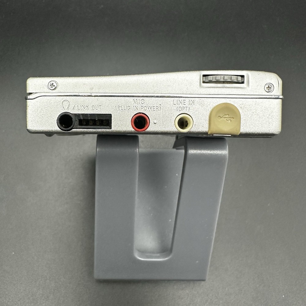 SONY MZ-N920 NET MD WALKMAN Silver Tested Working