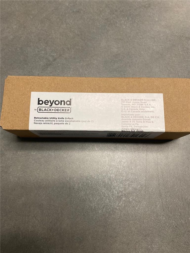 @ Black & Decker Retractable Utility Knife 2- Pack BDHT1039495APB