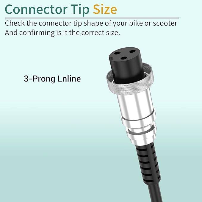 24V Electric Scooter Charger for Razor E175 E125 E325 E500 PR20 ZR350 MX350 E100