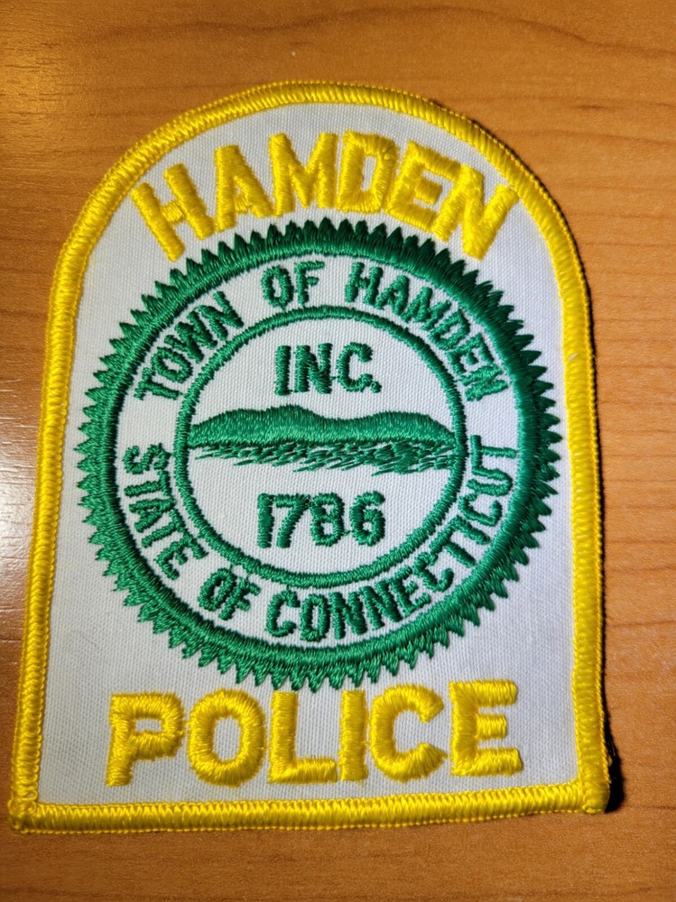 Hamden CT Police Shoulder Patch
