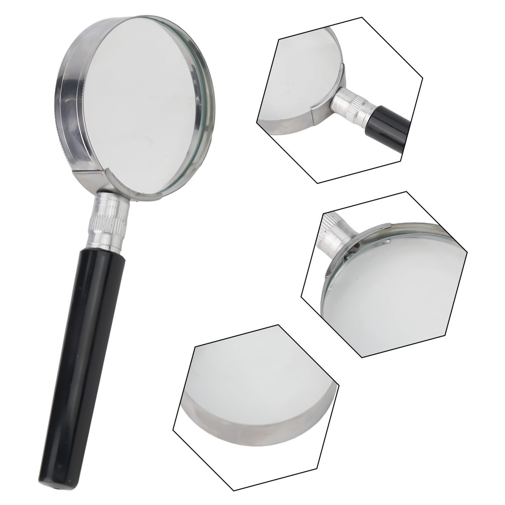 Magnifier Magnifier Magnifying 2inch 50mm Compact Glass Handle Handheld