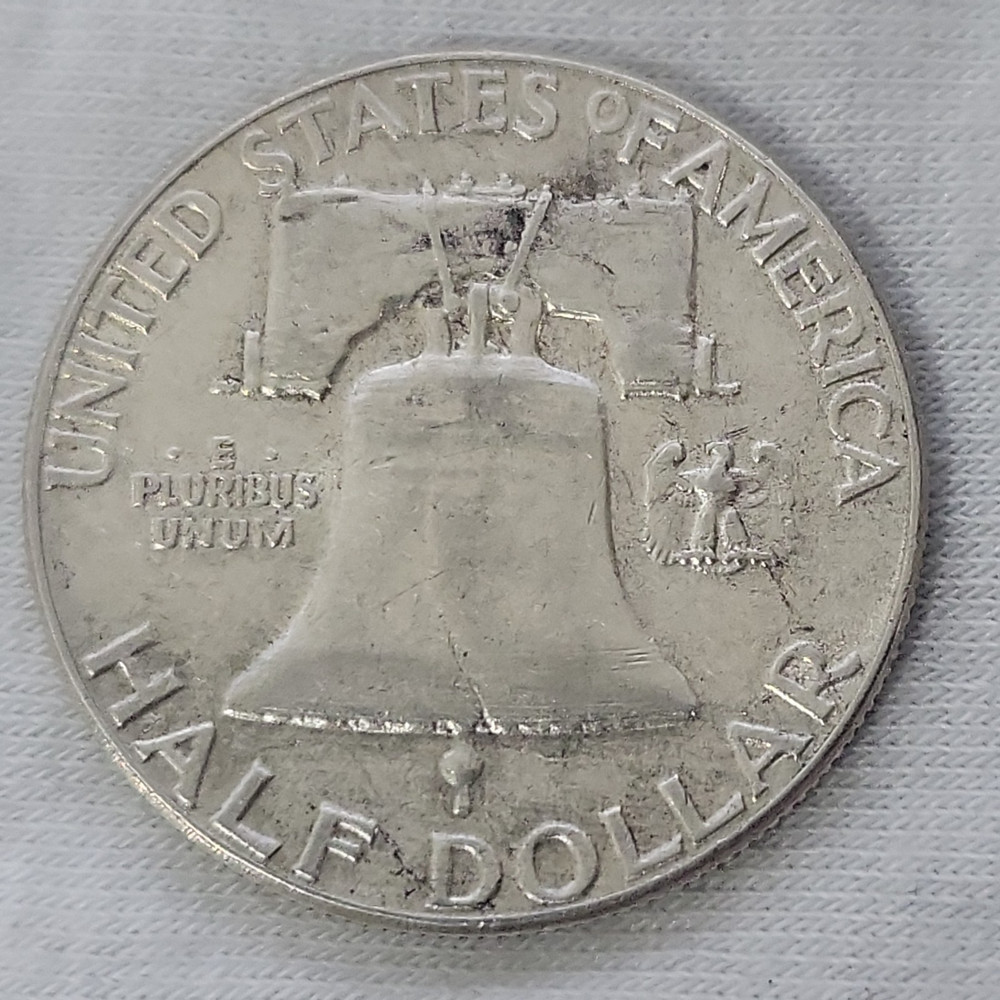 1960 Franklin Half Dollar in VF Condition