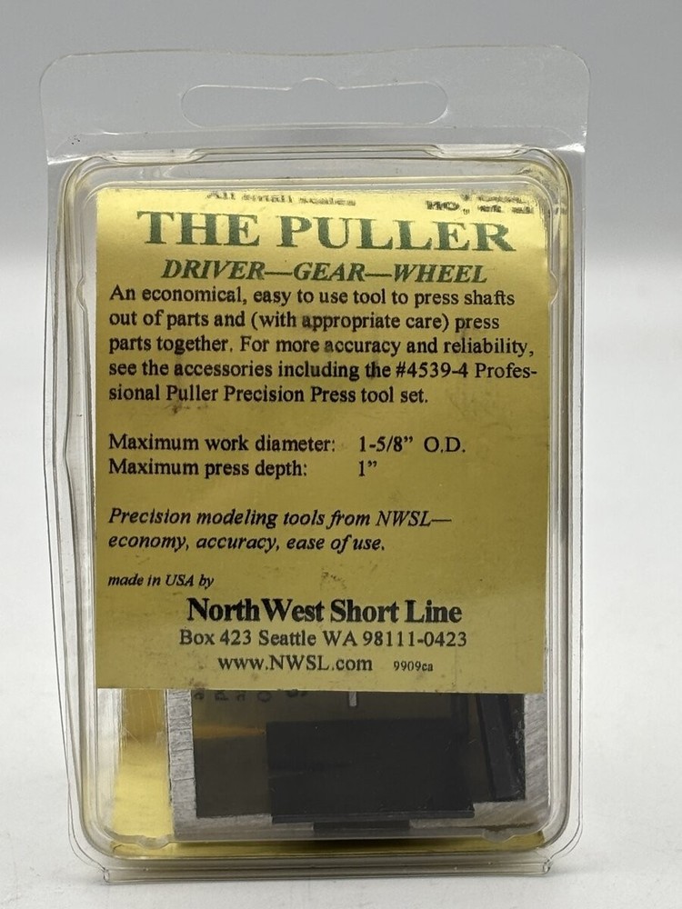Northwest Short Line 45-4 The Puller Tool - Bending Cutting Tool