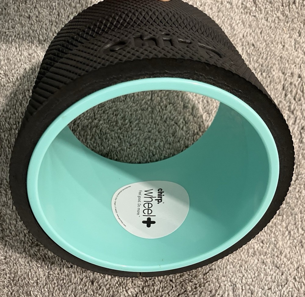 CHIRP Wheel + Plus 6" Deep Tissue Back Rolling Exercise Foam Roller Replacement