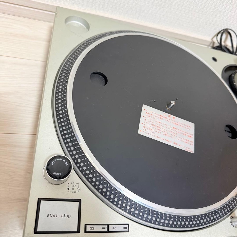 Technics SL-1200MK3D Direct Drive DJ Turntable Tested Working Read Description