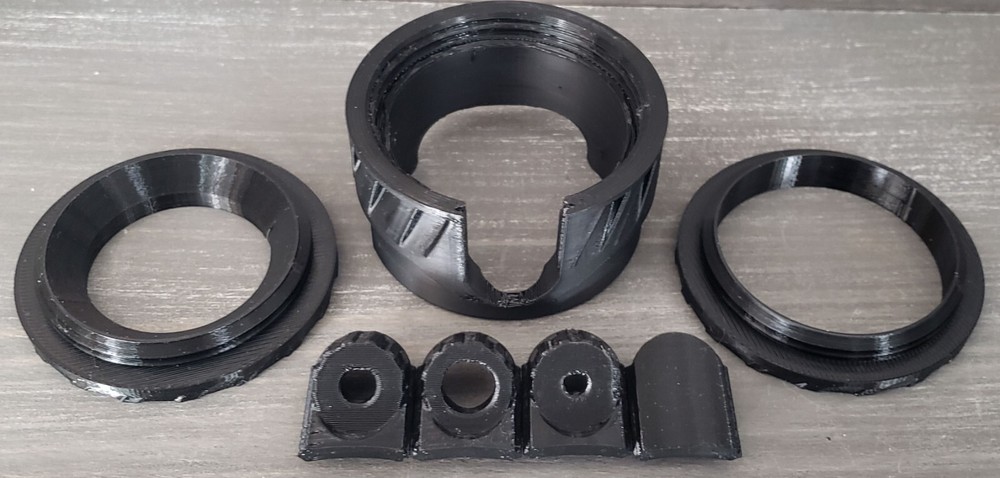 BTP XForm Multi-Face Multi-Light Aiming Ring Kit for UV3XL 41mm Archery Scope