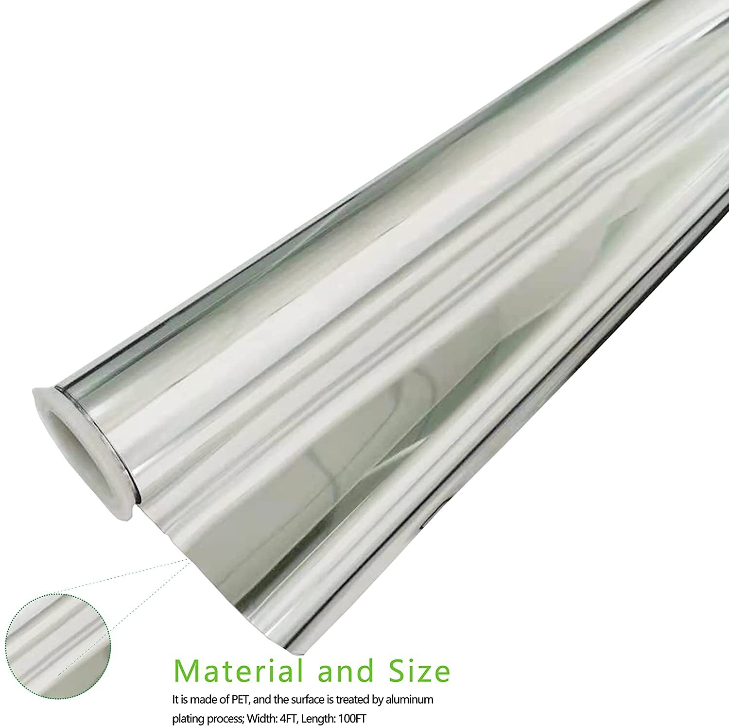HFS Horticulture Highly Reflective Mylar Film Roll 4 ft x 100 ft