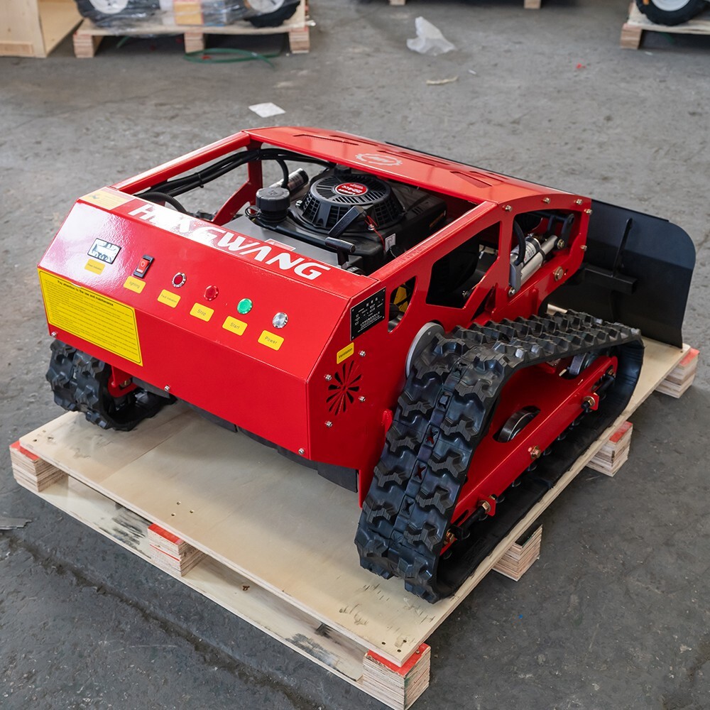 Robot snow blower lawn mower sale remote control lawn mower, crawler snow shovel