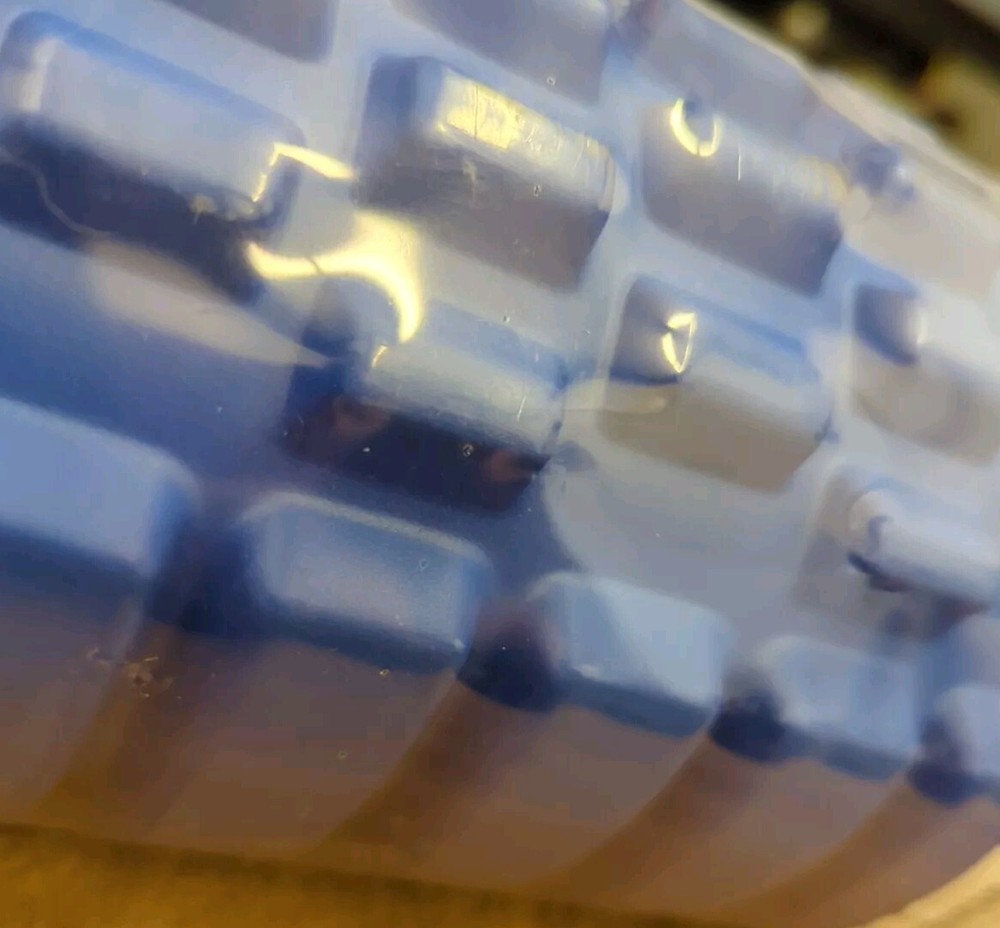 Havenna Foam Roller for Deep Tissue Back Relief ABS Pipe Blue