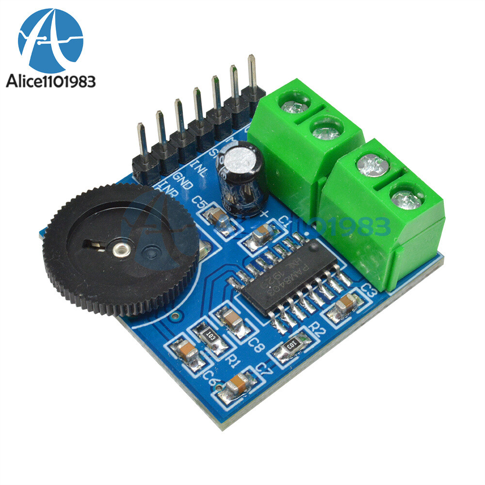 Mini PAM8403 two-channel Double Track Power Amplifier Module Volume Adjustment