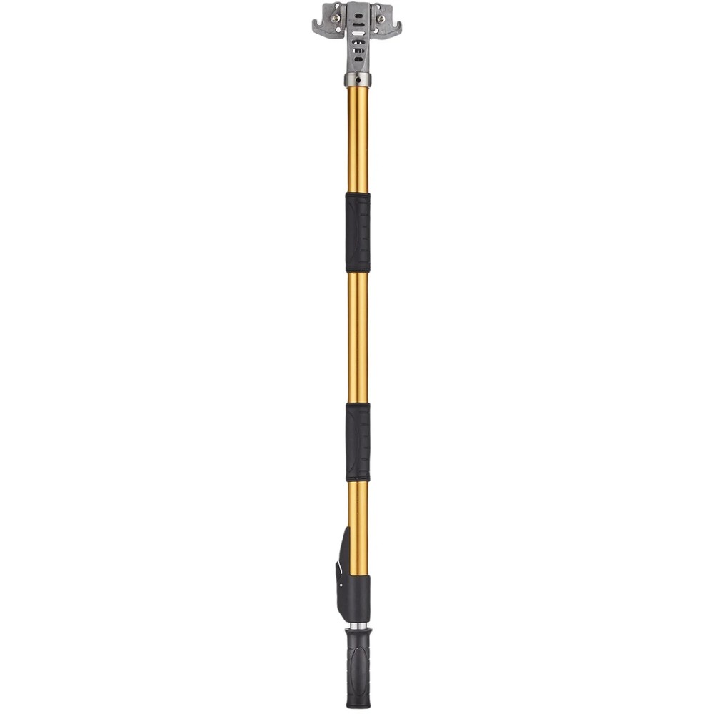 Drywall Flat Box Handle 40''-64'' Anodized Aluminum 5-Section Length Adjustable