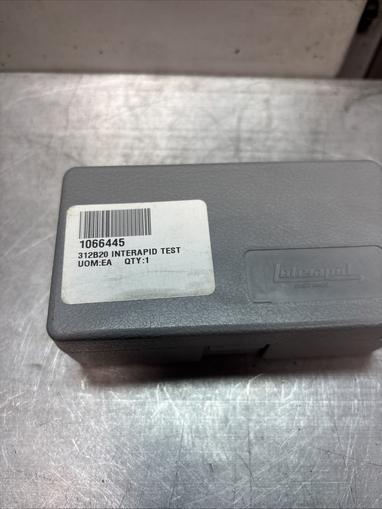 Interapid Dial Test Indicator 312-20B (NEW) W/ Attachments & Adapter (LOOK)👀