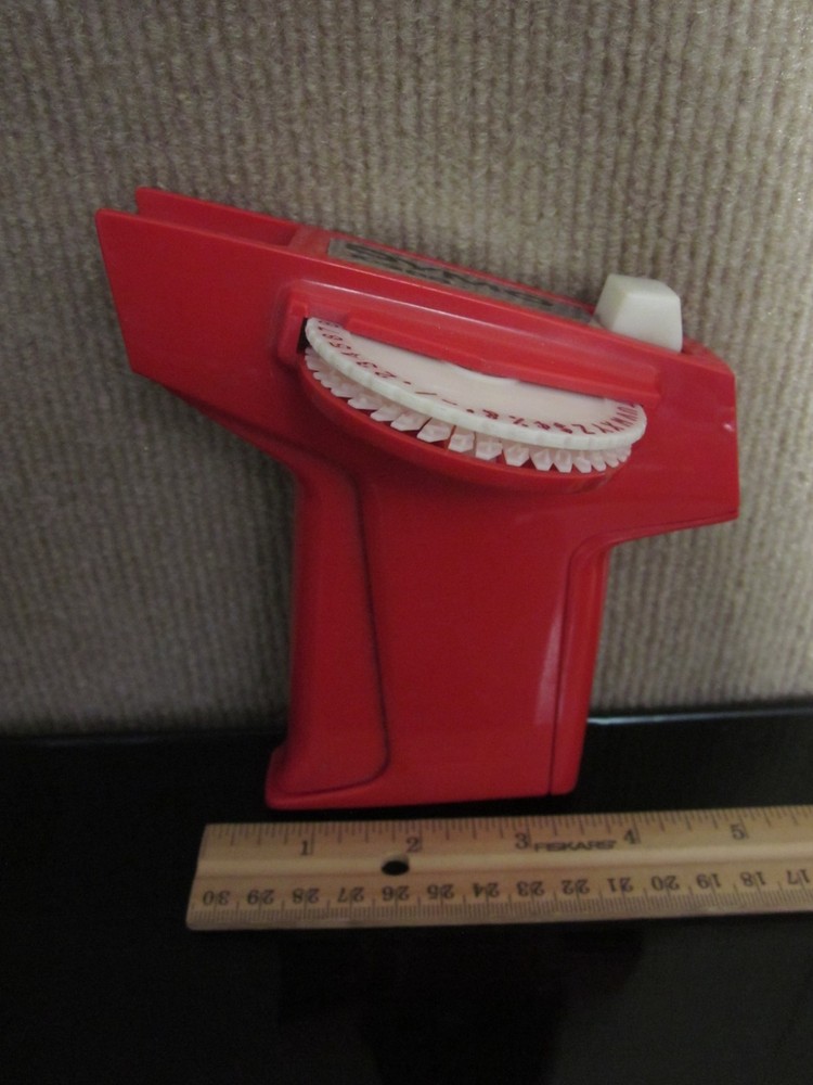 Dymo Label Maker Red Vintage X-300