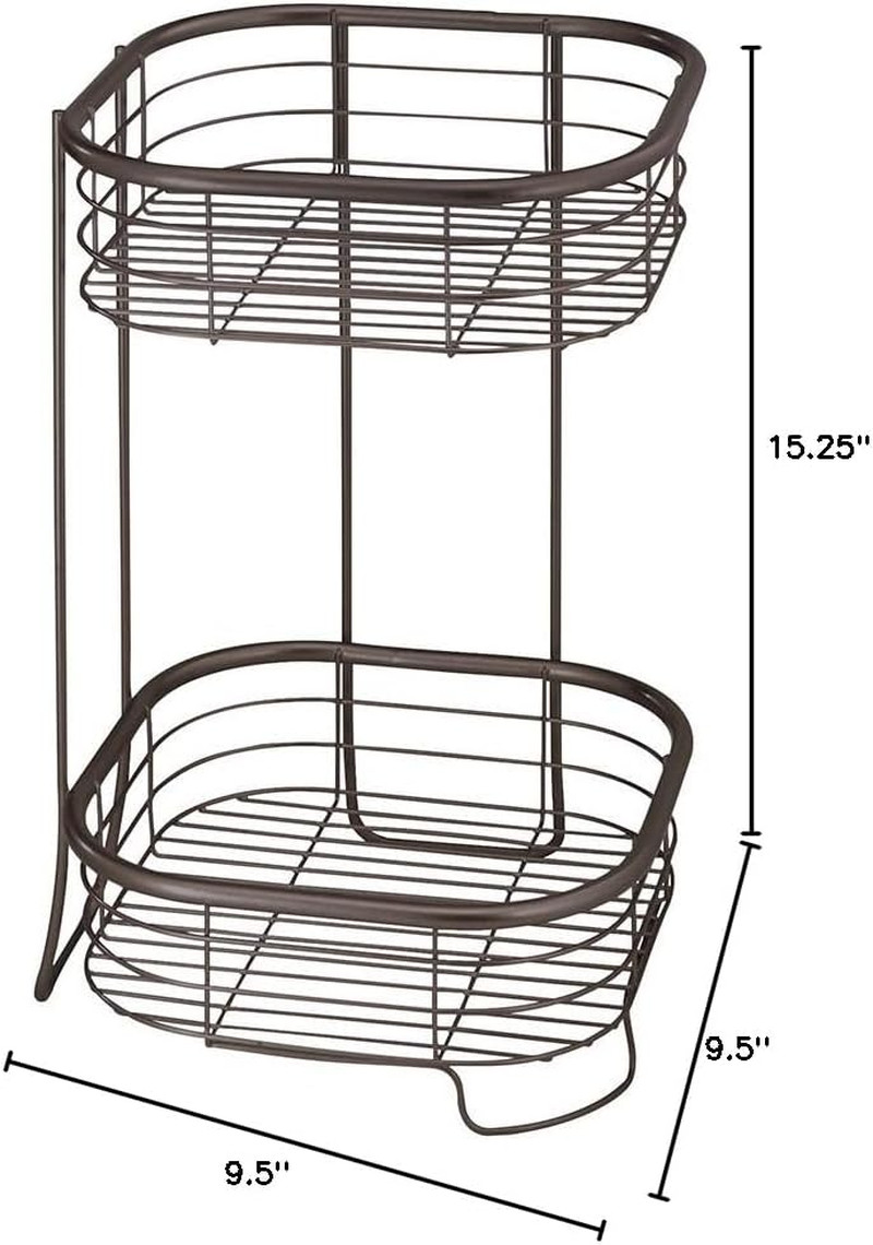 Forma Free Standing Bathroom or Shower Storage Shelves for Towels, Soap, Shampoo
