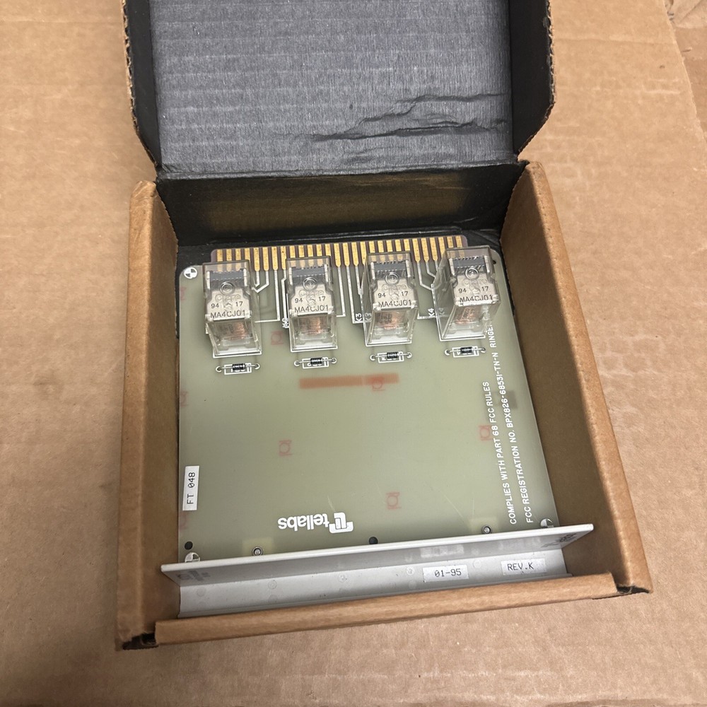 Tellabs 9001 Relay Module 24Vdc 81.9001