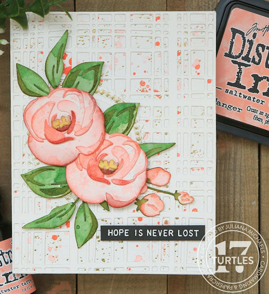Sizzix Thinlits Simple Plaid #665856 Retail $19.99 Tim Holtz