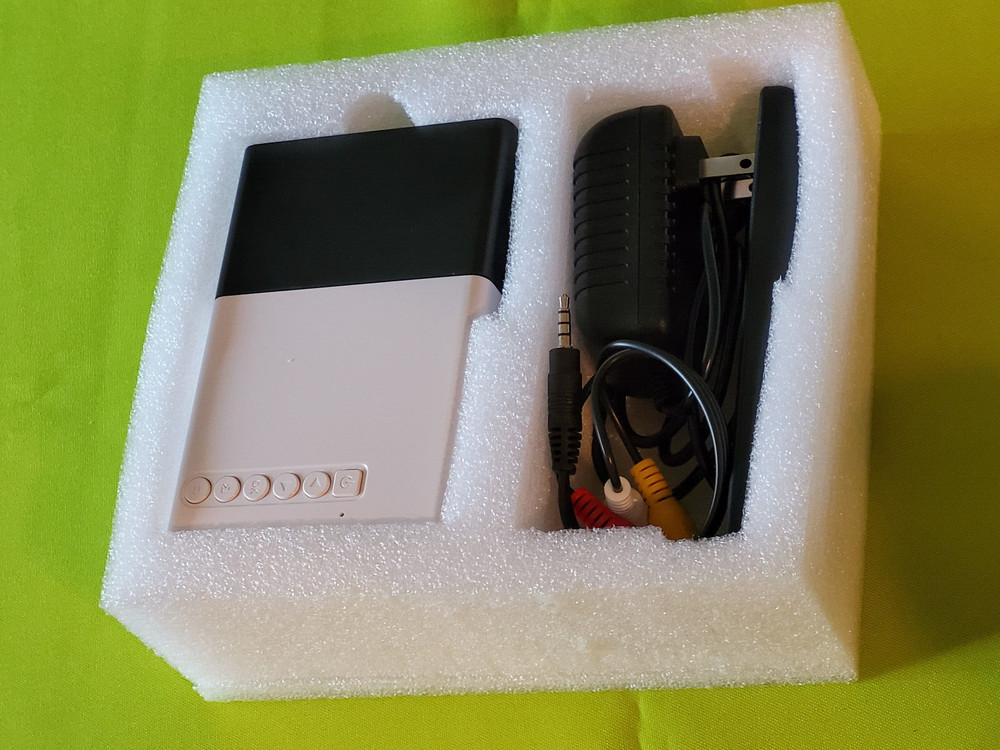 LED Projector M100 The Most-Efficient High Resolution Tested & Working. AS IS